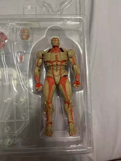 Reiner Braun Armored Titan Attack On Titan Anime Adjustable Action Figure PVC 5.2" [Boxed]