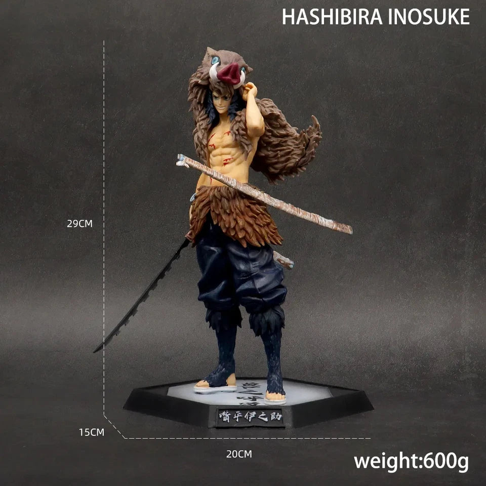 Inosuke Hashibira Demon Slayer Anime Action Figure PVC 11.4" [Boxed]