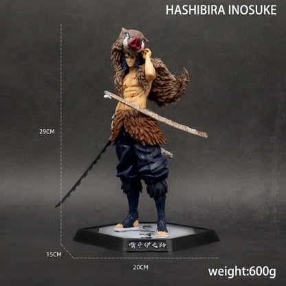 Inosuke Hashibira Demon Slayer Anime Action Figure PVC 11.4" [Boxed]