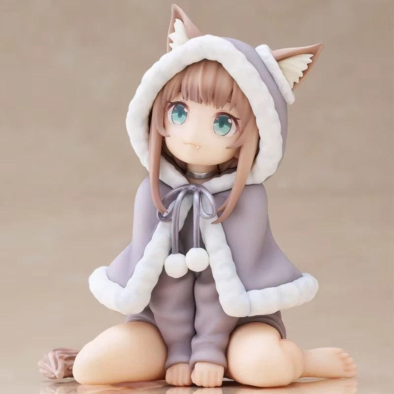 Kinako My Cat Is a Kawaii Girl Anime Cute Desktop Neko Figurine PVC 4" [Boxed]