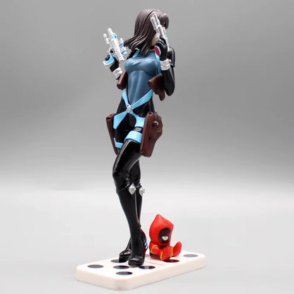 Domino Deadpool Marvel Collectible Top-Rated Figure PVC 8" [Boxed]