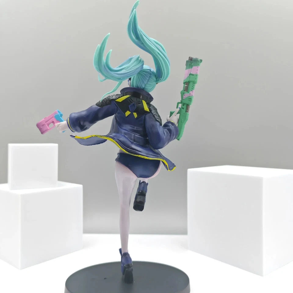Rebecca The Destroyer Cyberpunk Edgerunners Popular Anime Figure PVC 9" [Boxed]