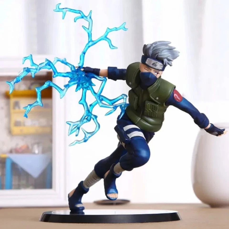 Kakashi Hatake Chidori Naruto Dispplay-Ready Anime Figure PVC 5" [No Box]