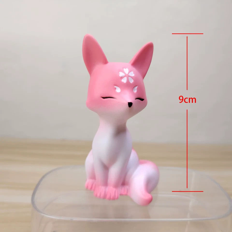 Yae Miko Fox Form Genshin Impact Kawaii Anime Figure PVC 1.5 - 3.5" [No Box]