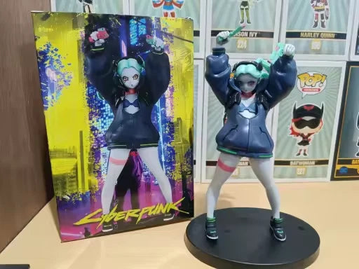 Rebecca The Cannon Cyberpunk Edgerunners Anime Collectible Figure PVC 6" [Boxed]