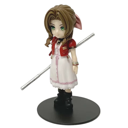 Zack, Tifa, Aerith, or Cloud Final Fantasy Gaming Figurines PVC 4" [Boxed]