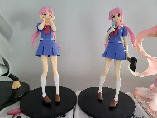 Yuno Gasai Creepy Stare Future Diary: Redial Anime Figure Model PVC 6.5" [Boxed]