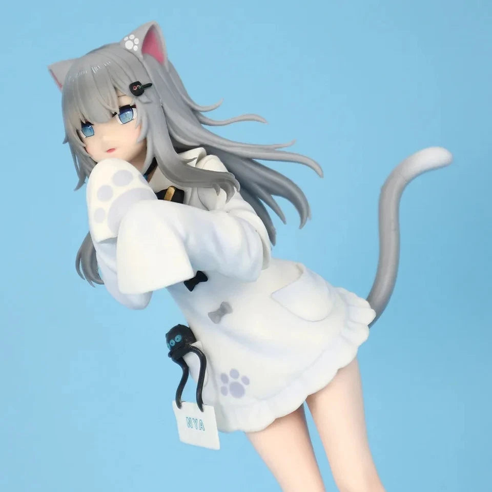 Gawr Gura Neko Hololive Vtuber Kawaii Anime Figure Model Statue PVC 8" [Boxed]