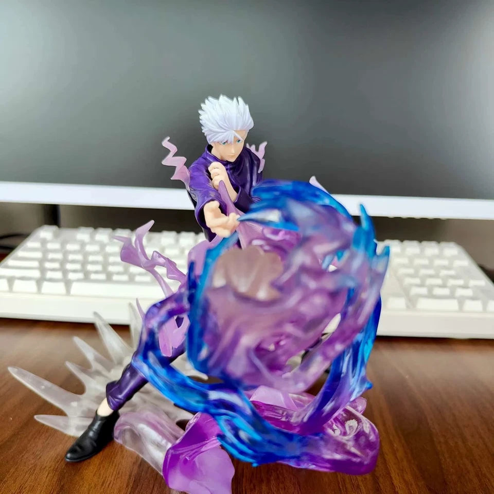 Gojo Hollow Technique: Purple Jujutsu Kaisen Anime Rare Figure PVC 7 in [Boxed]