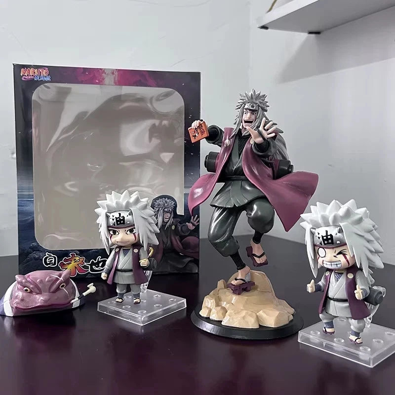 Jiraiya the Pervy Sage Naruto Shippuden Anime Figure Model Statue PVC 8" [Boxed]