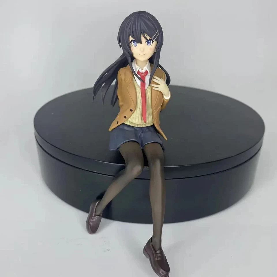 Mai Sakurajima Rascal Does Not Dream Desktop Anime Figure Model PVC 5" [No Box]