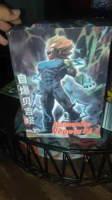 Vegeta Super Saiyan Majin Ver. Dragon Ball Z Classic Anime Figure PVC 10" [Box]