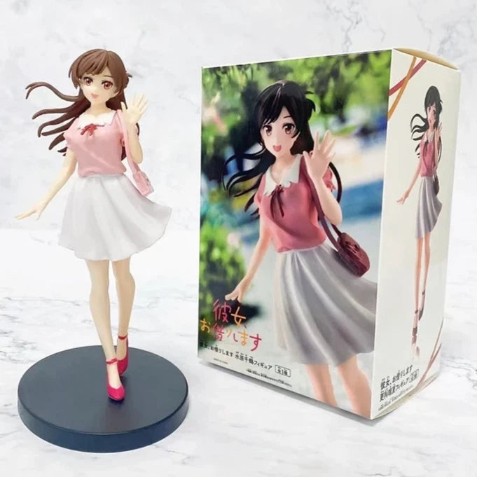 Chizuru Mizuhara, Ruka Sarashina Rent-A-Girlfriend Anime Figure Model Statue [Boxed]