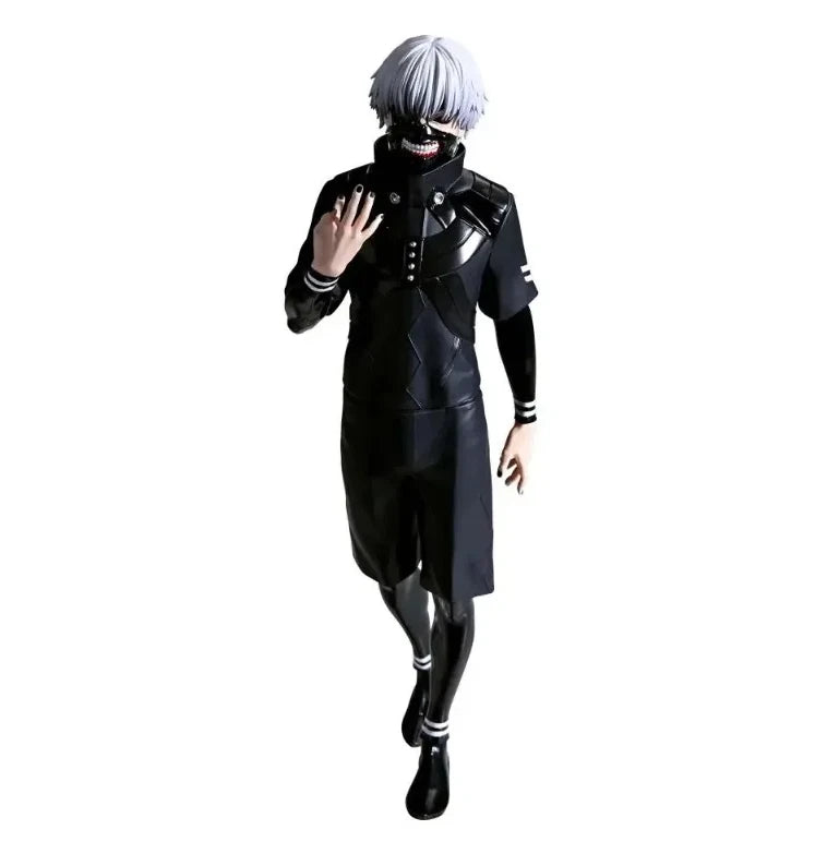 Ken Kaneki Battle Suit Tokyo Ghoul Anime Figure Model Statue PVC 10" [Original]