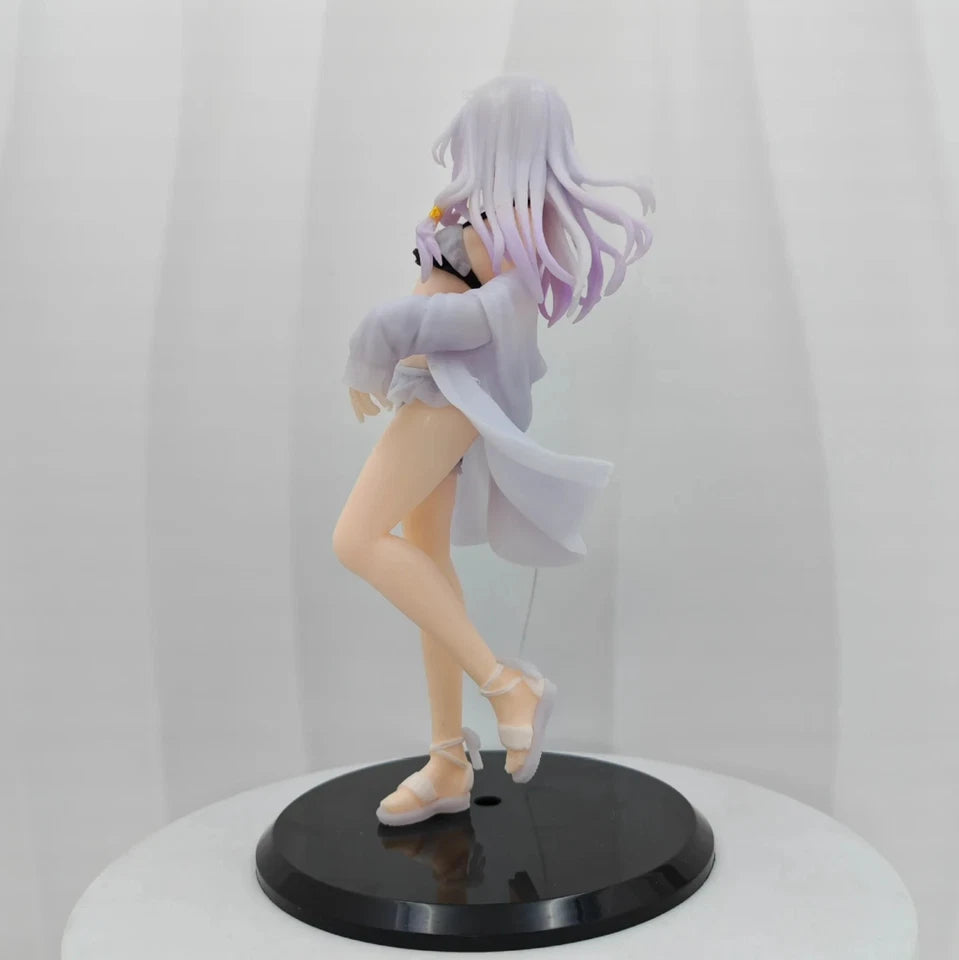 Elaina Swimsuit Ver. Wandering Witch: The Journey of Elaina Anime Figure Model Statue PVC 7.5" [Boxed]