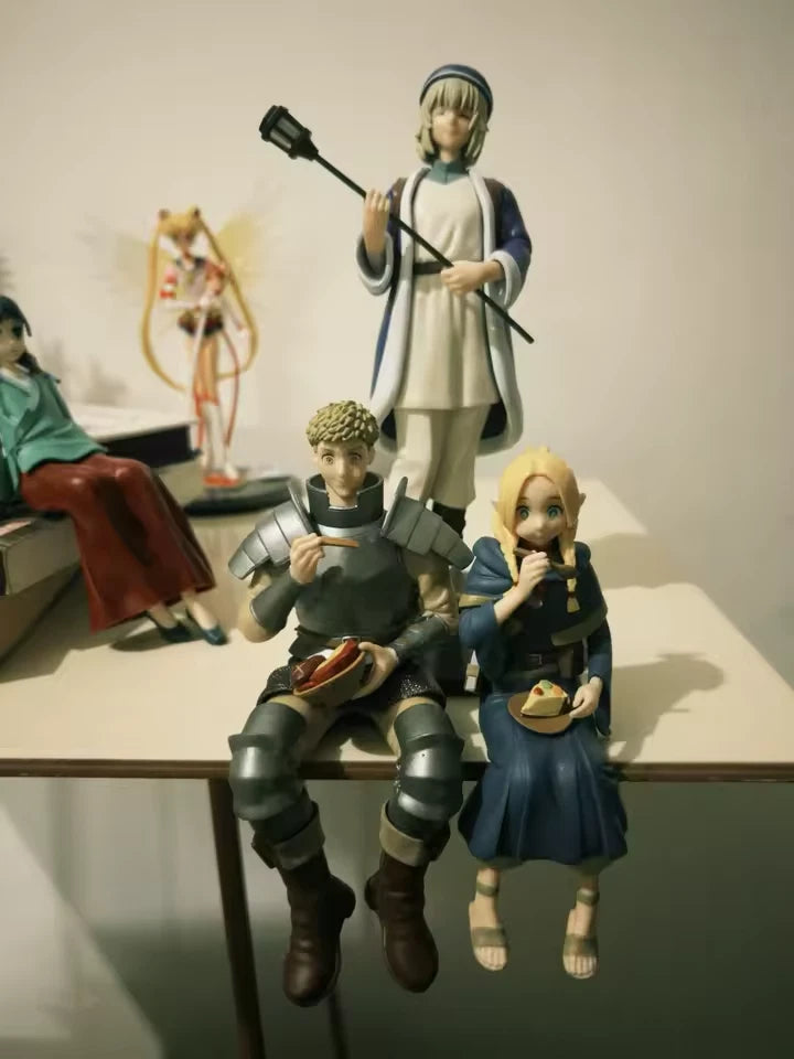 Laios Touden Sitting Delicious in Dungeon Anime Figure Model Statue PVC 5" [Boxed]