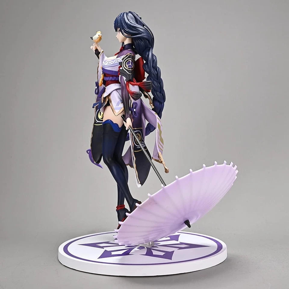 Raiden Shogun Kimono Genshin Impact RPG Kawaii Collectible Figure PVC 8" [Boxed]