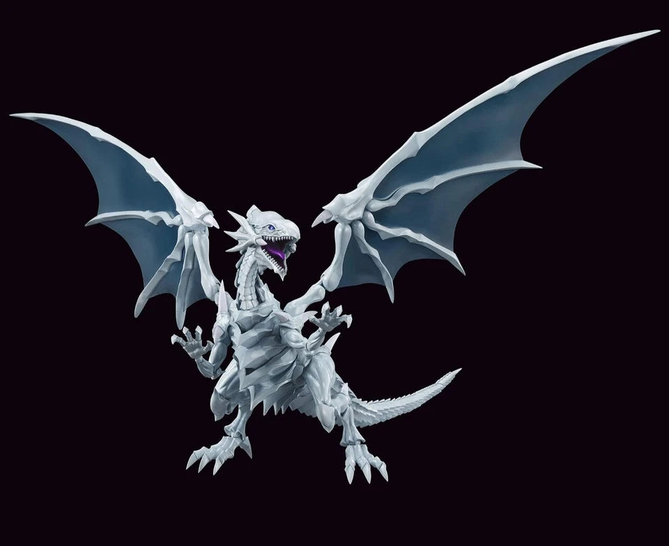 Blue-Eyes White Dragon Yu-Gi-Oh! Anime Collectible Action Figure PVC 5" [Boxed]