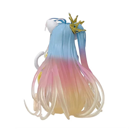 Shiro Nekomimi Pajamas No Game No Life Anime Figure Model Statue PVC 4" [Box]