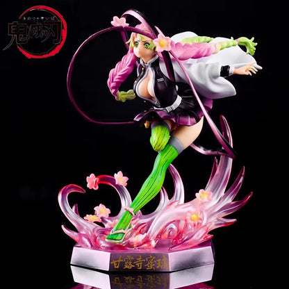 Mitsuri Kanroji Love Hashira Demon Slayer Anime Figure PVC 8.2" [Boxed] *Adult Collectible*