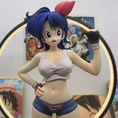 Young Bulma Dragon Ball Z Collectible Kawaii Anime Figure PVC 9.5" [Boxed]