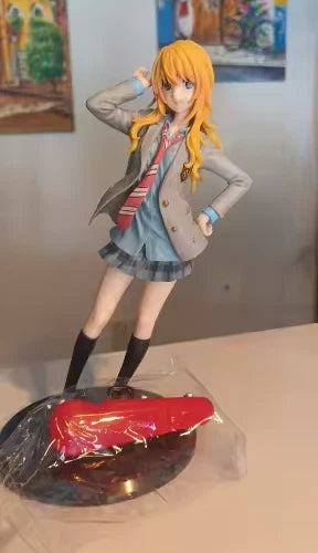Kaori Miyazono Kawaii Your Lie in April Anime Figure Model Statue PVC 8" [Boxed]