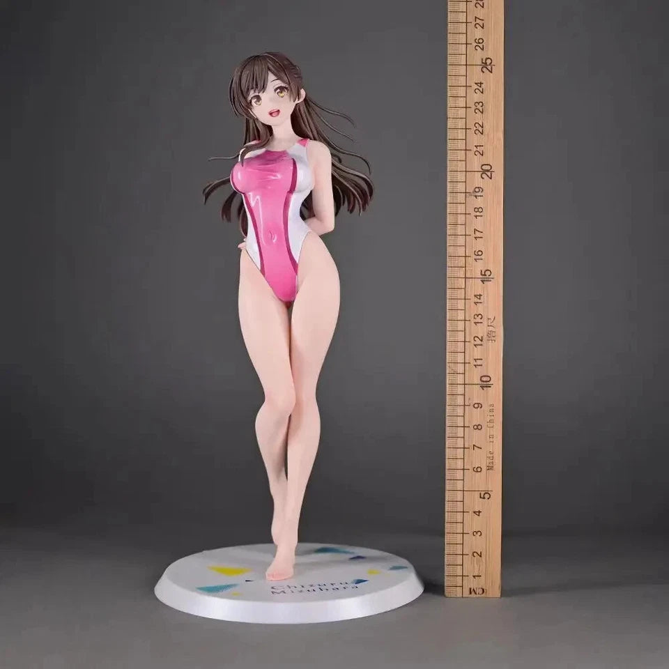 Chizuru Ichinose Swimsuit Rent-A-Girlfriend Anime Figure Model Statue 10" [Boxed]