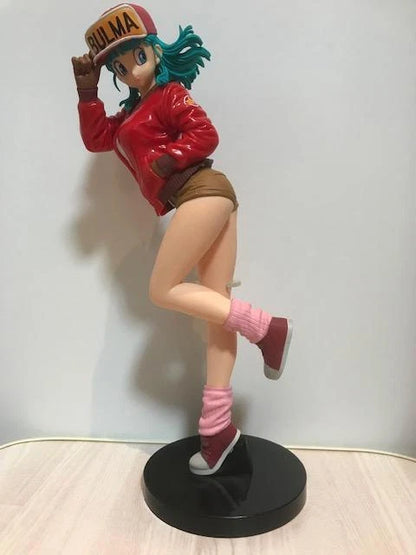 Bulma Casual Wear Dragon Ball Z Anime Collectible Trending Figure PVC 9" [Boxed]