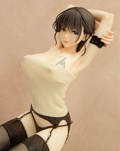Satsuki Full Bust Shinjiteru In-Demand Cast Off Manga Figure PVC 10" [No Box] *Adult Collectible*