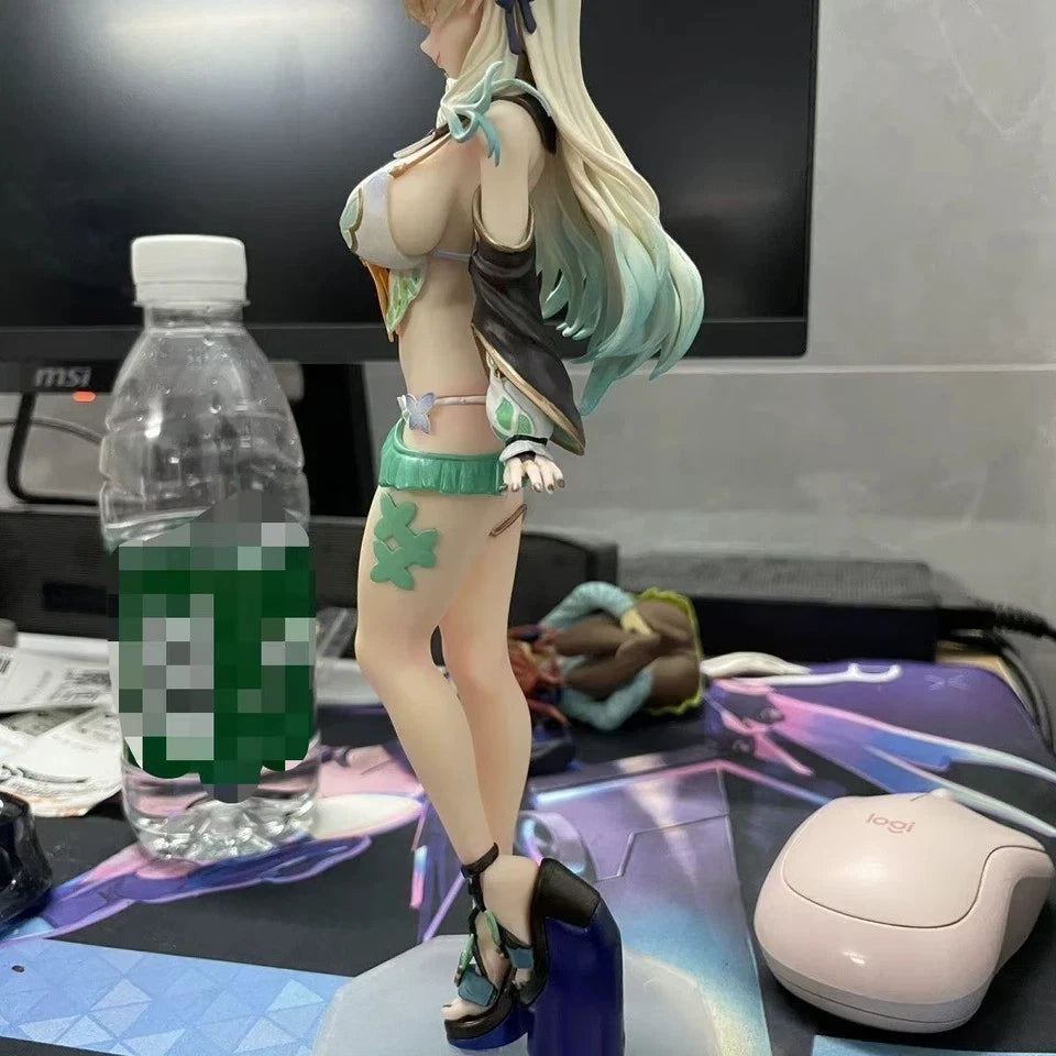 Firefly Swimsuit Honkai: Star Rail Cute Anime Figure Model Statue PVC 8" [Boxed]