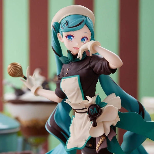 Hatsune Miku Pastry Chef Project DIVA rhythm Vocaloid Figure PVC 7.2" [Boxed]