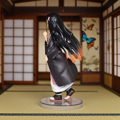 Nezuko Kamado Demon Slayer Anime Collectible Kawaii Figure PVC 6.5" [No Box]