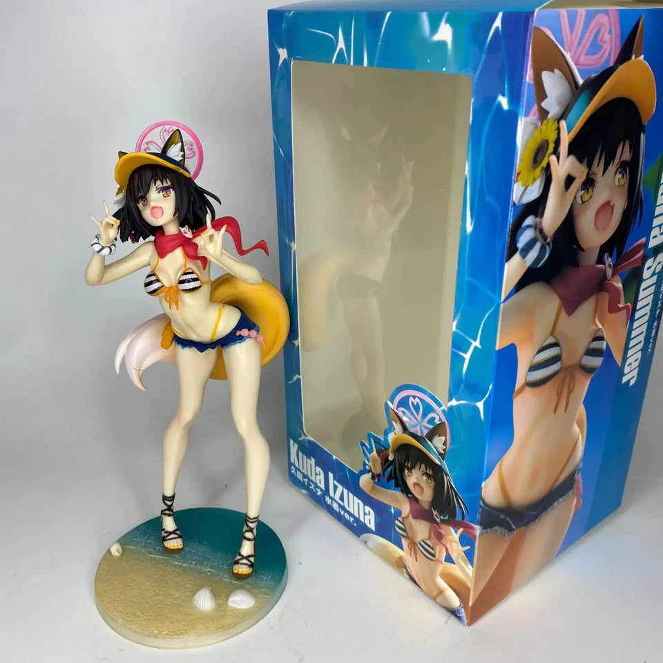 Kuda Izuna Swimsuit Ver. Blue Archive Anime Figure Model Statue PVC 9" [No Box]