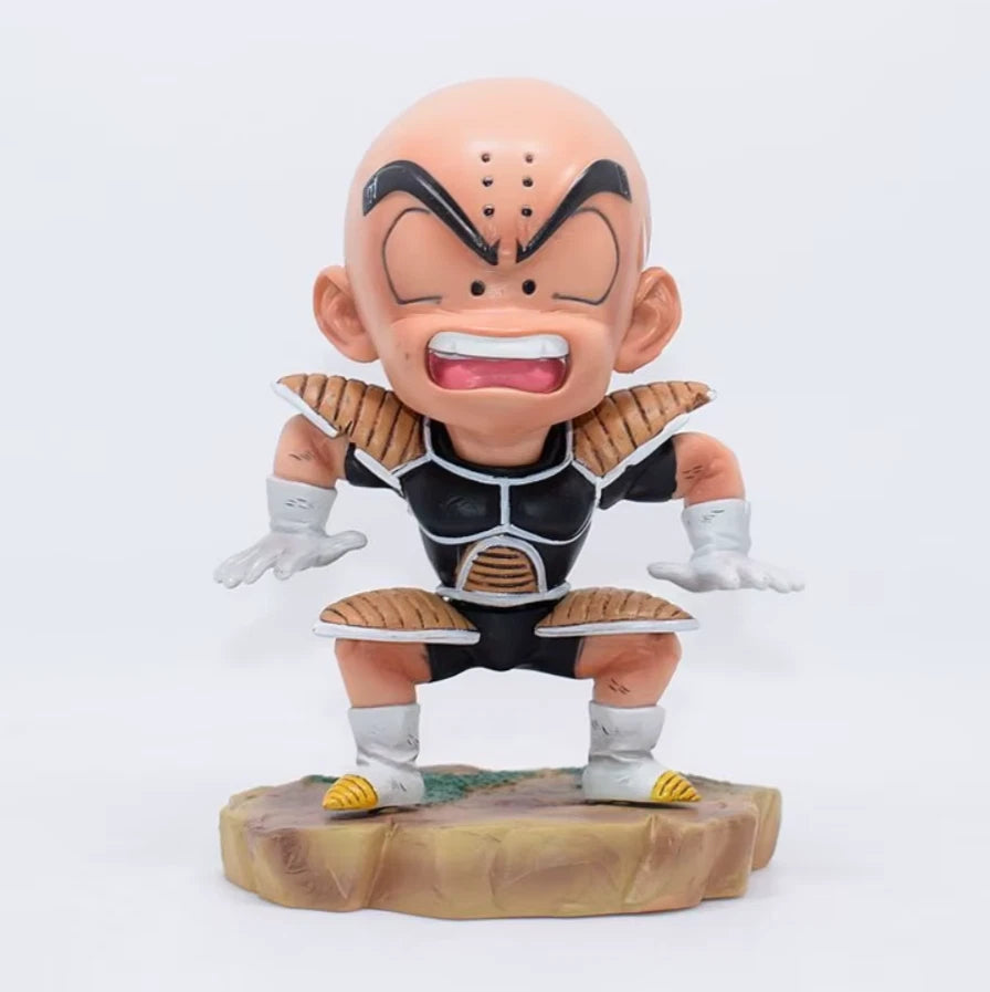 Krillin Namek Saga Armor Dragon Ball Z Collectible Anime Figure PVC 6" [No Box]