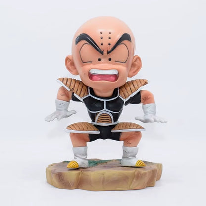 Krillin Namek Saga Armor Dragon Ball Z Collectible Anime Figure PVC 6" [No Box]