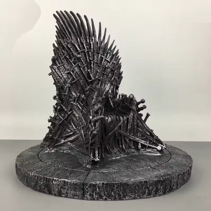Iron Throne Game of Thrones Desktop Statue Sculpture PVC 6.2" [No Box]