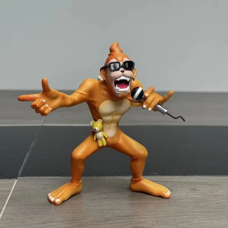Etemon Singing DIGIMON Anime Collectible Funny Action Figure 4" [No Box]