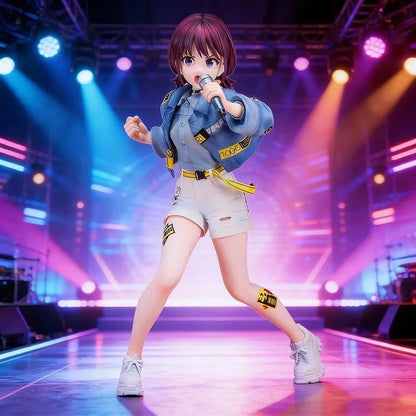 Tomo, Rupa, Nina, Subaru, Momoka Girls Band Cry Anime Figure PVC 7 - 9" [Boxed]