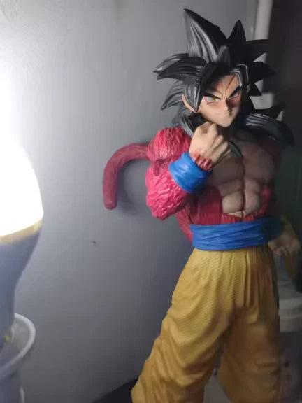 Goku SSJ4 Dragon Ball Z Anime Collectible Rare Action Figure PVC 11" [No Box]