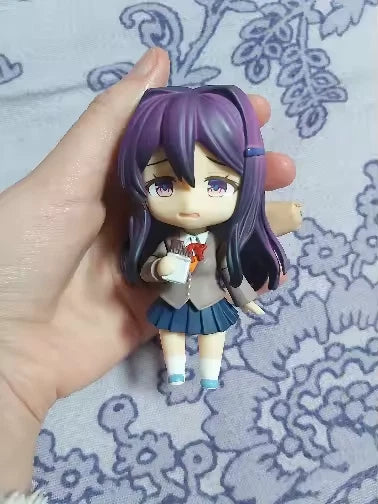 Yuri Doki Doki Literature Club! Adjustable Kawaii Anime Figure PVC 4" [Boxed]