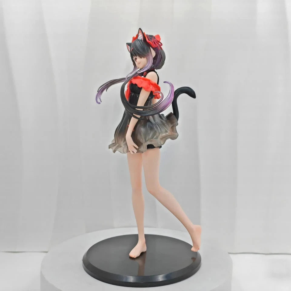 Kurumi Tokisaki Neko Ver Date A Live Anime Figure Model Statue PVC 8" [Boxed]