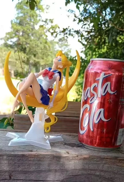 Usagi Tsukino Sailor Moon Anime Kawaii Desktop Figure Girl PVC 5.9" [No Box]