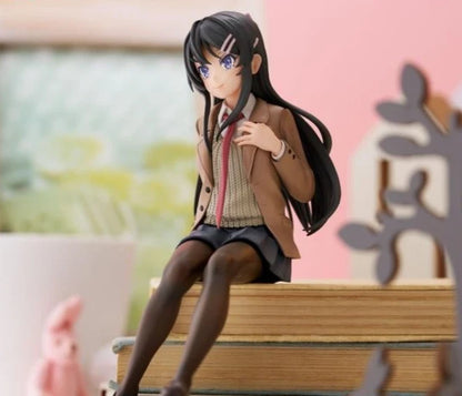 Mai Sakurajima Rascal Does Not Dream Anime Kawaii Desktop Figure PVC 5" [Boxed]