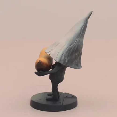 Nome & Six Little Nightmares Collectible Figure Model Statue PVC 3.7" [Boxed]