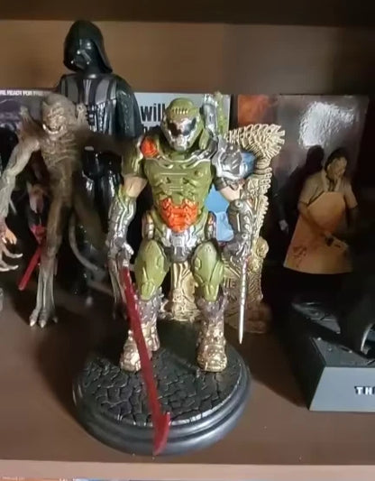 Doom Slayer Doom Eternal Adjustable Action Figure Model PVC 8" [Boxed]