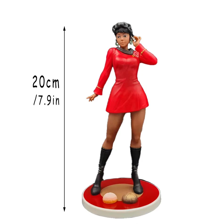 Nyota Uhura Star Trek Collectible Classic Figure Statue Model PVC 7.9" [No Box]