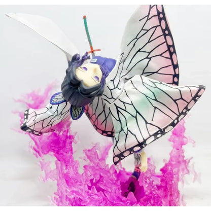 Shinobu Kocho Insect Breathing Demon Slayer Anime Figure Model Statue PVC 7.8" [Boxed]