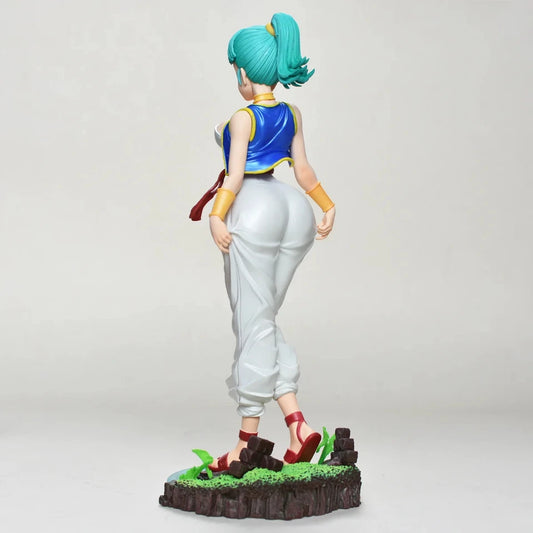 Bulma Arabian Style Dragon Ball Z Curvy Anime Figure PVC 11" [No Box] *Adult Collectible*