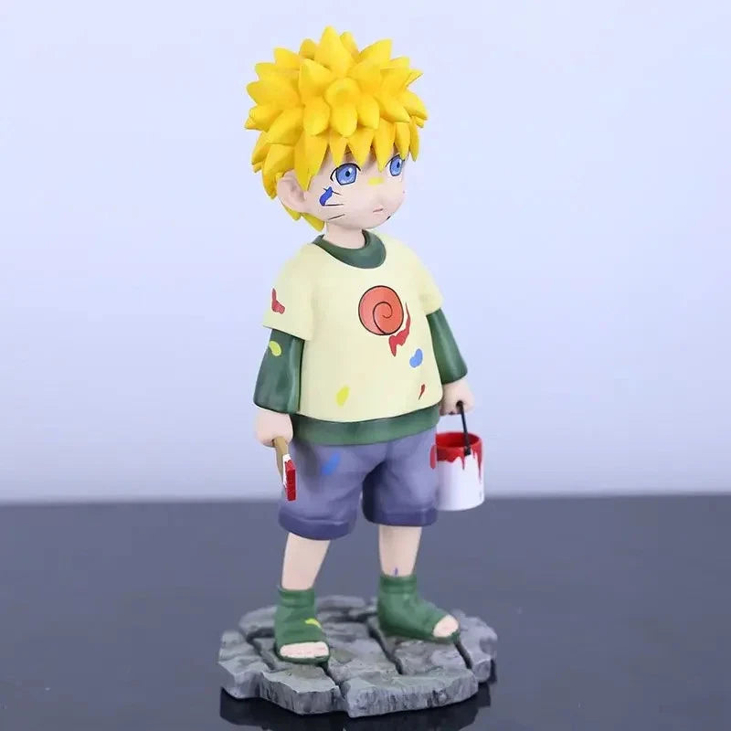 Sad Little Naruto Uzumaki Anime Collectible Figure PVC 6" [No Box] No Parents :(