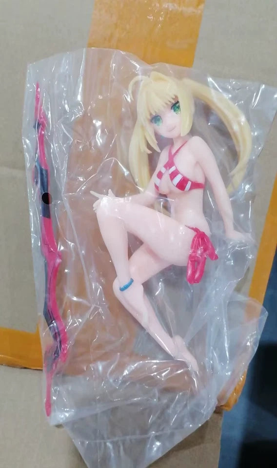 Nero Claudius Bikini Fate/Grand Order Anime Kawaii Desktop Figure PVC 5" [Boxed]